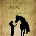 Girl and Horse Silhouette 